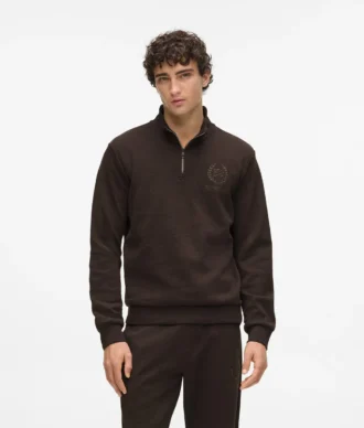 Loungewear-tröja med emblem