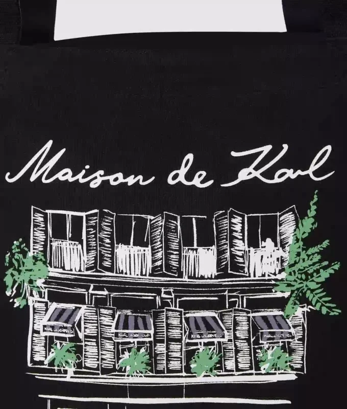 Maison de Karl vändbar shopper