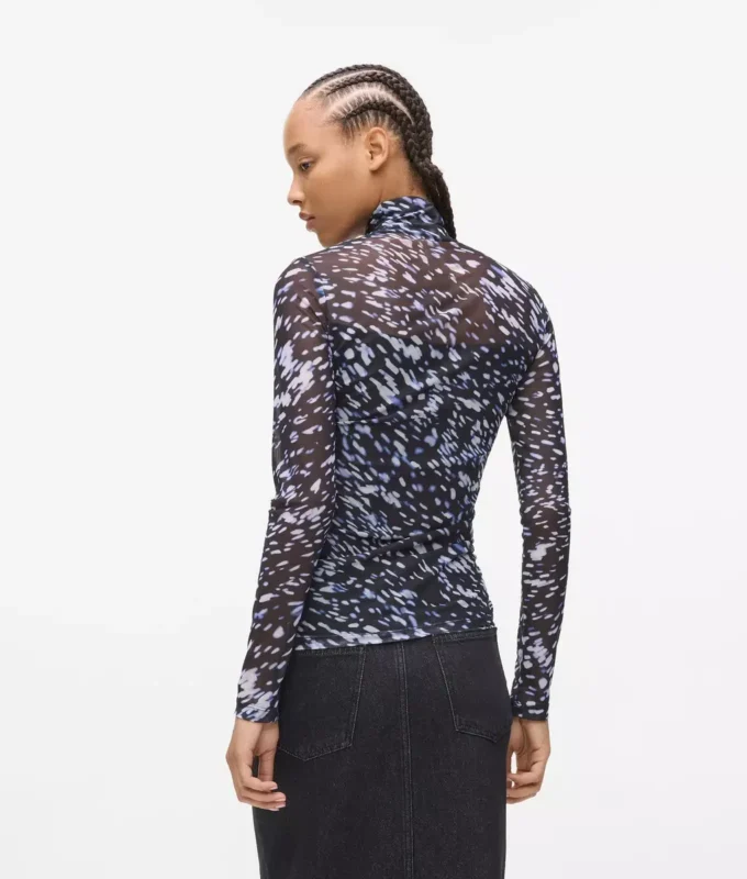 Mesh-top med heltäckande tryck Mesh-top med heltäckande tryck