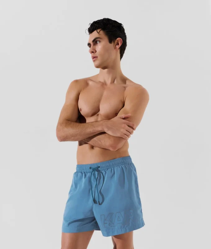 METALLIC LOGO SHORT-LENGTH BOARDSHORTS METALLIC LOGO SHORT-LENGTH BOARDSHORTS
