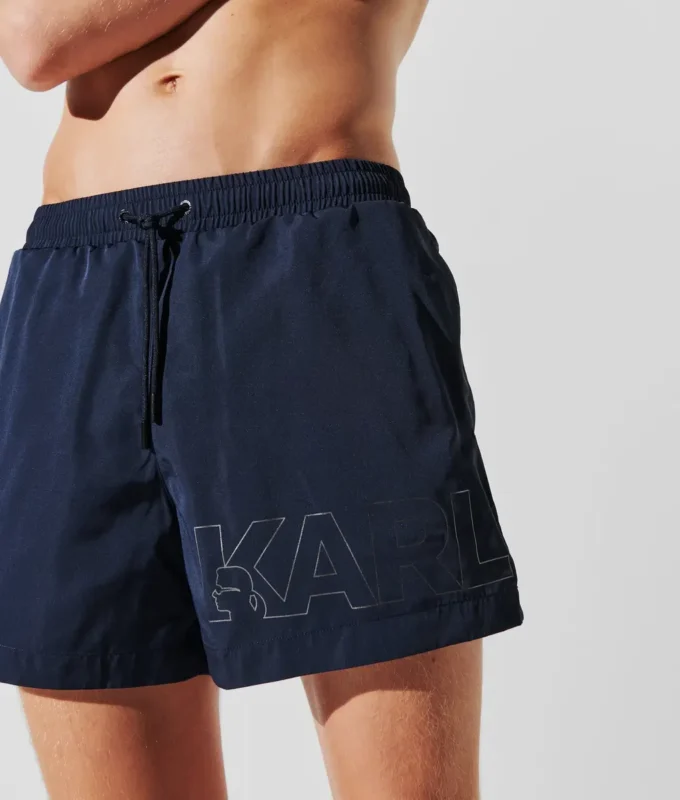 METALLIC LOGO SHORT-LENGTH BOARDSHORTS METALLIC LOGO SHORT-LENGTH BOARDSHORTS