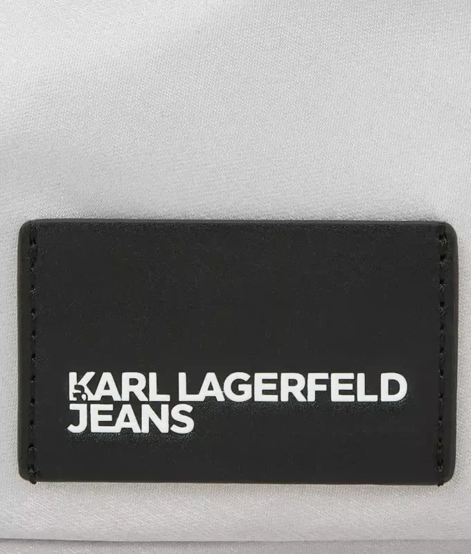 Metallisk kameraväska i nylon