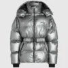 Metallisk pufferjacka Metallisk pufferjacka