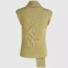 Metallisk stickad topp Metallisk stickad topp