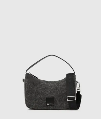 Mini-hobo-väska i denim