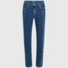 Mom jeans med nitar