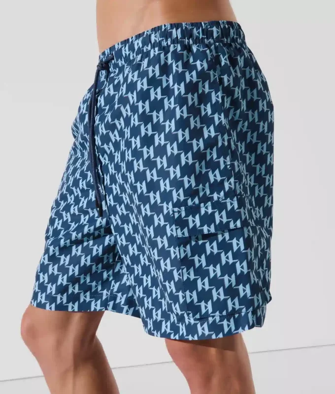 MONOGRAM CARGO BOARDSHORTS