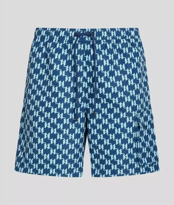 MONOGRAM CARGO BOARDSHORTS