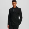 MONOGRAM DOUBLE-BREASTED BLAZER MONOGRAM DOUBLE-BREASTED BLAZER