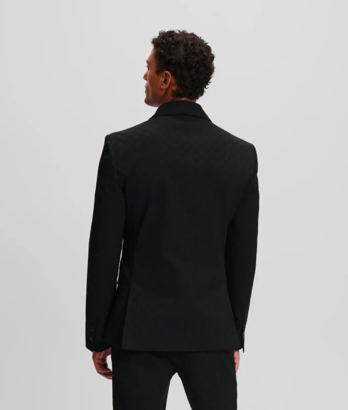 MONOGRAM DOUBLE-BREASTED BLAZER MONOGRAM DOUBLE-BREASTED BLAZER