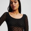 MONOGRAM LÅNGÄRMD MESH-BODY MONOGRAM LÅNGÄRMD MESH-BODY