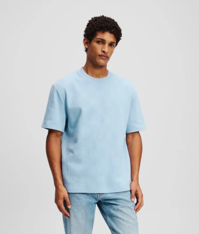 MONOGRAM-MÖNSTRAD T-SHIRT MONOGRAM-MÖNSTRAD T-SHIRT