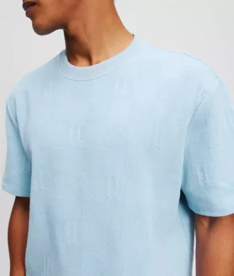 MONOGRAM-MÖNSTRAD T-SHIRT
