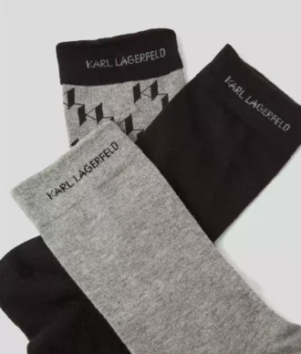 MONOGRAM SOCKS – 3-PACK