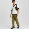 MONOGRAM-STICKAD POLOTRÖJA MONOGRAM-STICKAD POLOTRÖJA