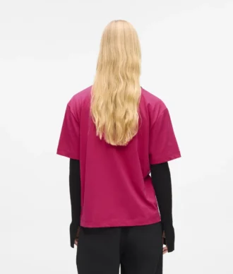 Monogram-T-shirt med normal passform