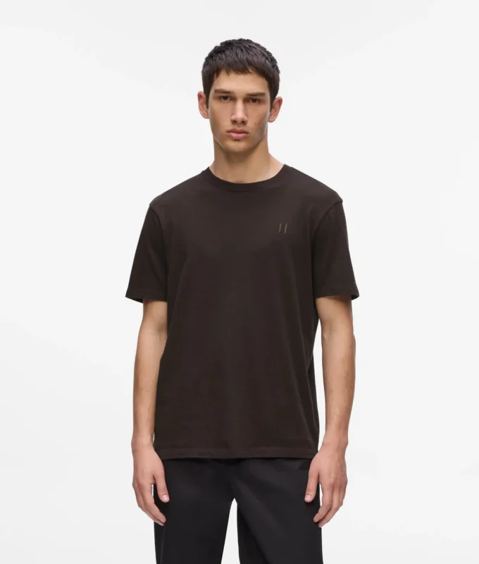 MONOGRAM WOOL-BLEND T-SHIRT MONOGRAM WOOL-BLEND T-SHIRT