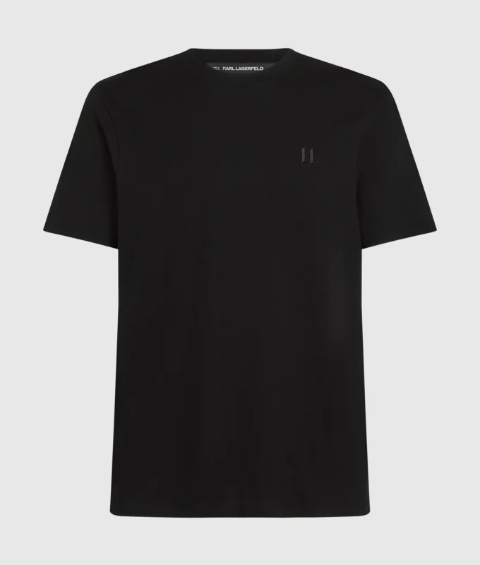 MONOGRAM WOOL-BLEND T-SHIRT MONOGRAM WOOL-BLEND T-SHIRT