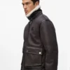 Monogramjacka i shearling Monogramjacka i shearling