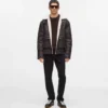 Monogramjacka i shearling Monogramjacka i shearling