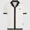 Monogramstickad polotröja