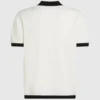Monogramstickad polotröja