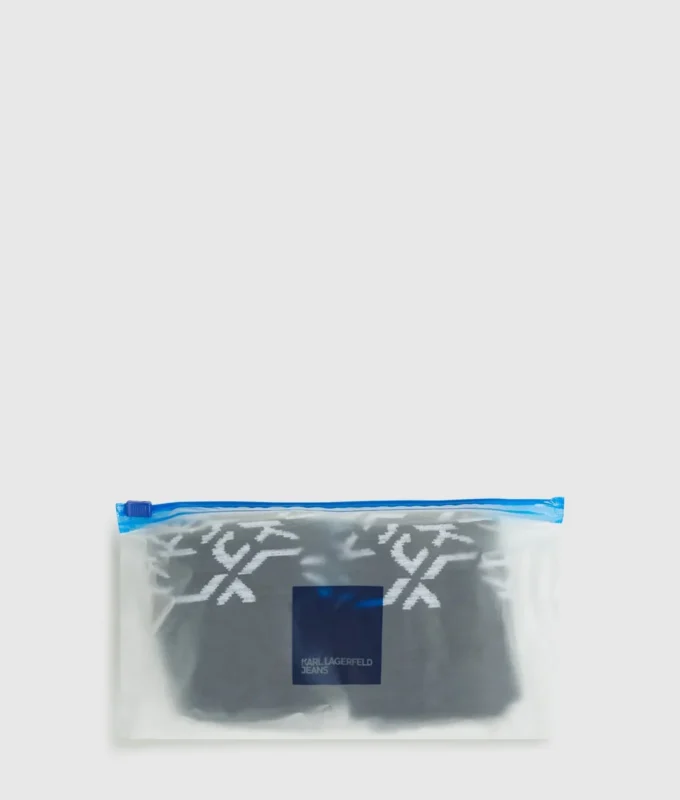 Monogramstrumpor – 2-pack