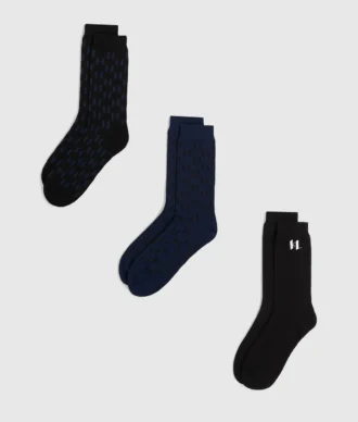 Monogramstrumpor – 3-pack Monogramstrumpor – 3-pack