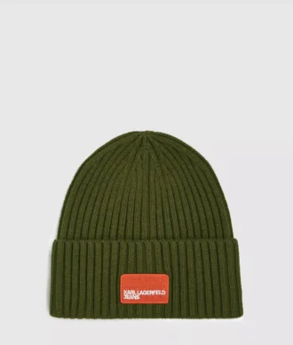Mössa med logopatch Mössa med logopatch
