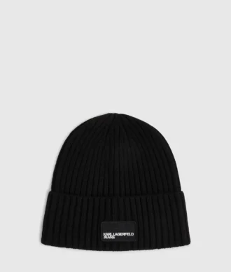 Mössa med logopatch Mössa med logopatch