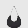 Nylonväskan med månmotiv och logotyp Nylonväskan med månmotiv och logotyp