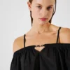OFF-SHOULDER CROPPED BEACH TOP OFF-SHOULDER CROPPED BEACH TOP