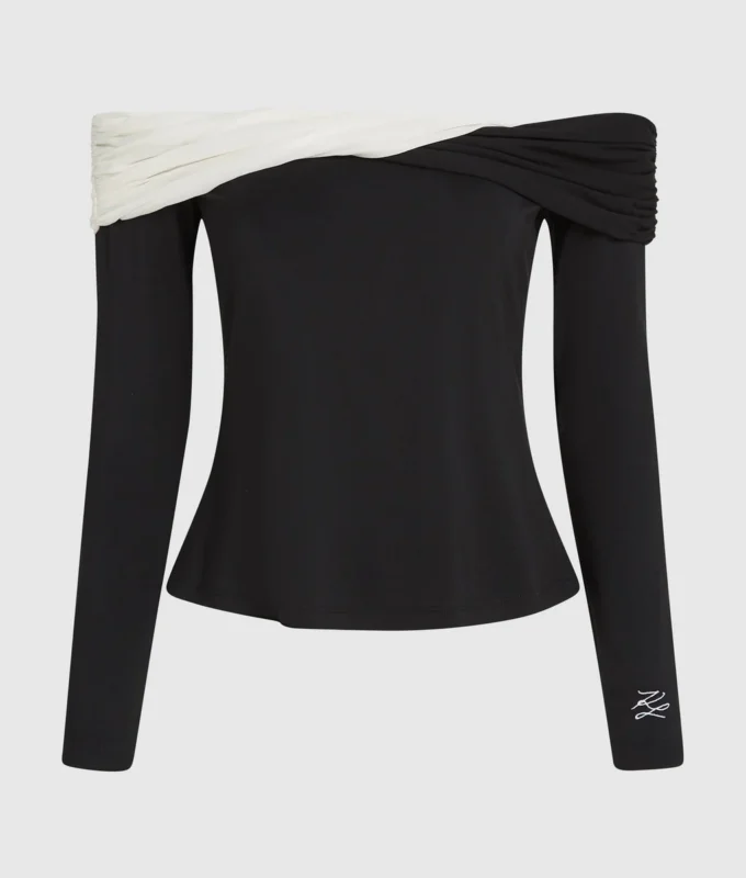 Off-shoulder-top Off-shoulder-top