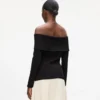 Off-shoulder-tröja