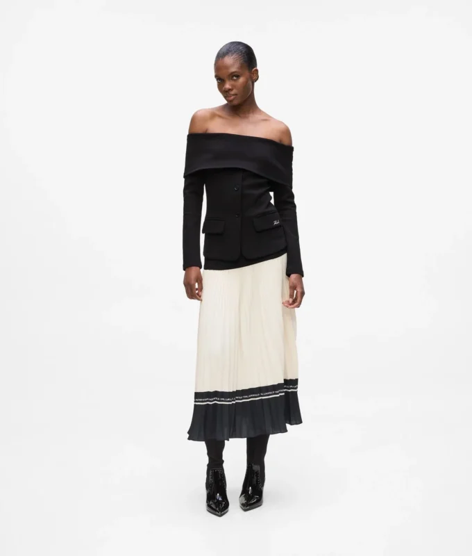 Off-shoulder-tröja