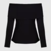 Off-shoulder-tröja