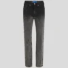 OMBRÉ HIGH-RISE STRAIGHT JEANS