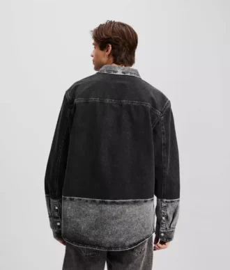 OMBRE DENIM ÖVERSKJORTA