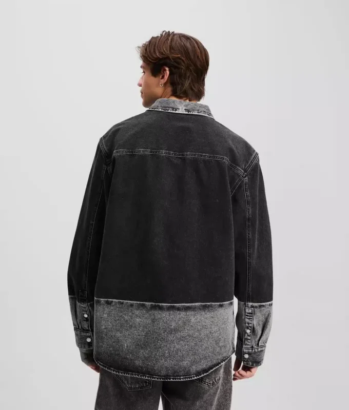 OMBRE DENIM ÖVERSKJORTA