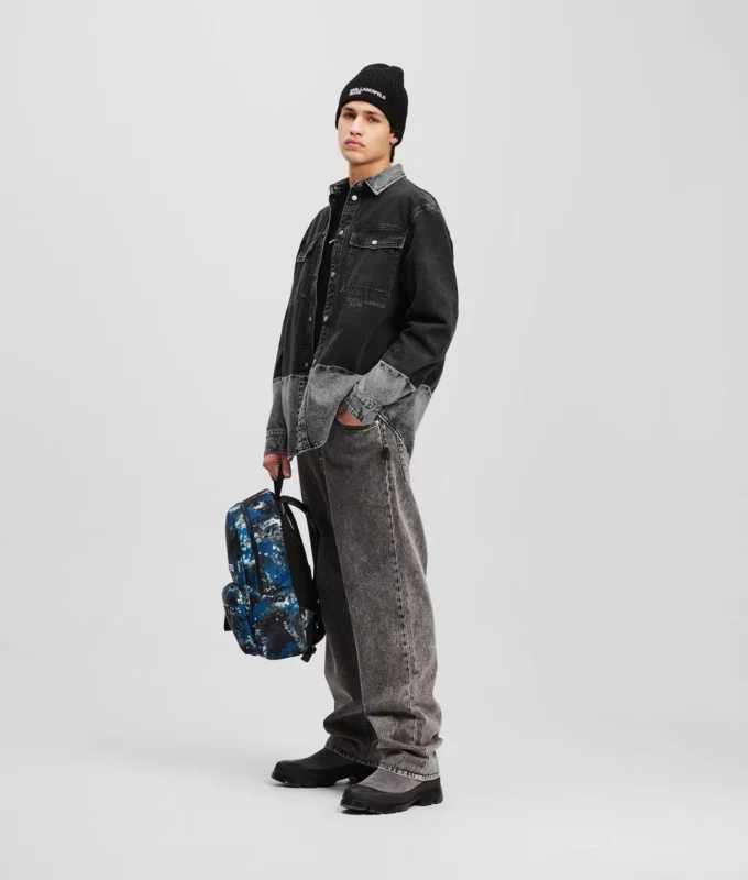 OMBRE DENIM ÖVERSKJORTA