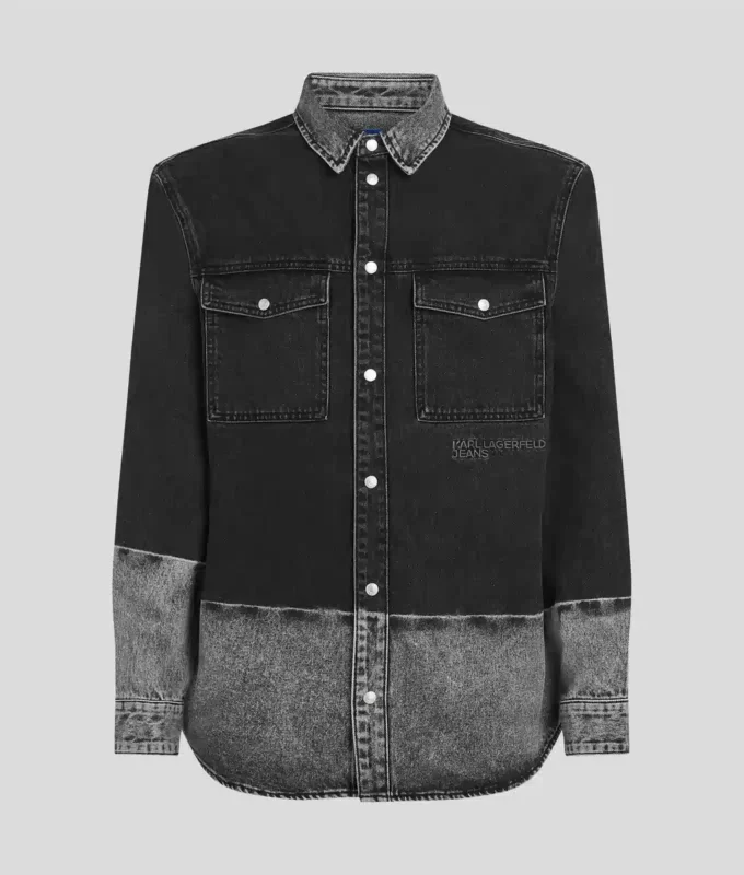 OMBRE DENIM ÖVERSKJORTA