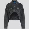 OVERSIZED CROPPED DENIMJACKA