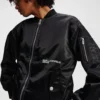 OVERSIZED SATIN BOMBER