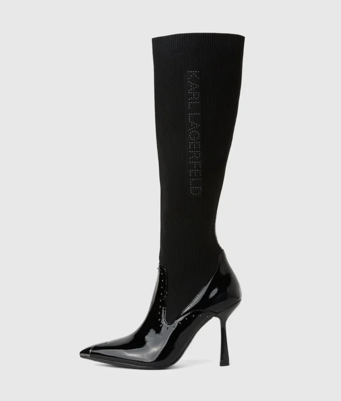 Pandara höga boots med nitar Pandara höga boots med nitar