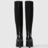Pandara höga boots med nitar Pandara höga boots med nitar