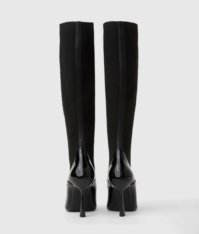 Pandara höga boots med nitar Pandara höga boots med nitar