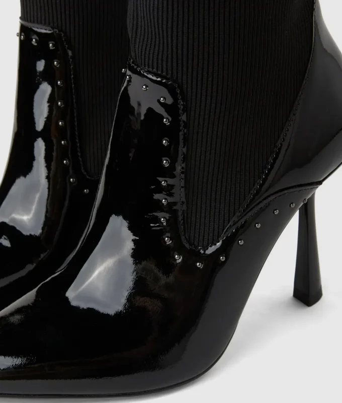 Pandara höga boots med nitar Pandara höga boots med nitar