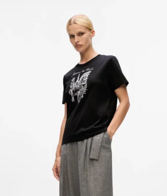 Paris sketch T-shirt
