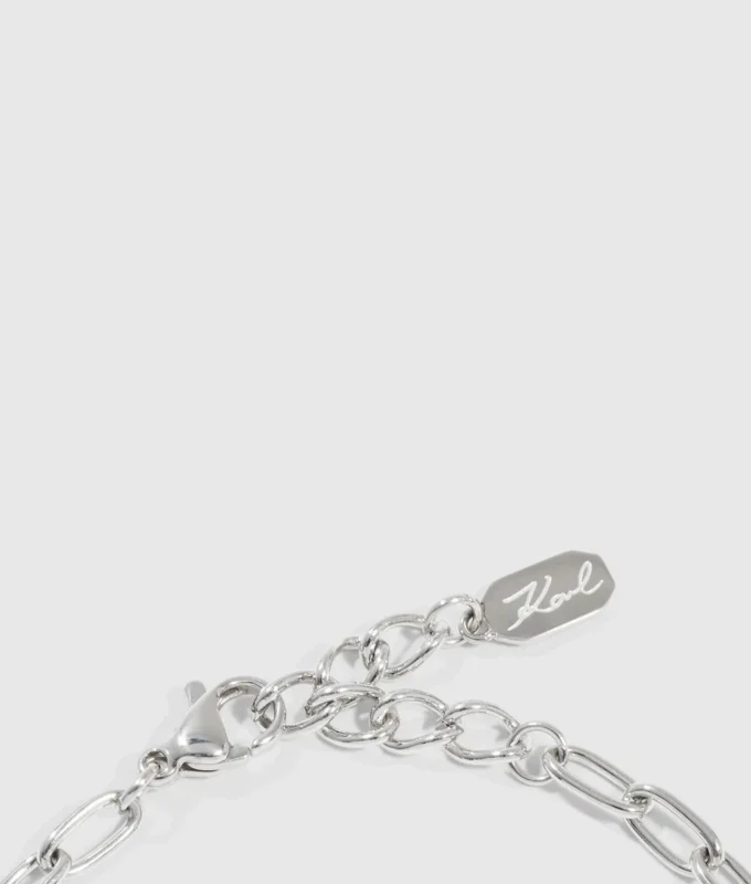 PAVÉ HEART CHARM BRACELET PAVÉ HEART CHARM BRACELET