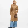 Plisserad trenchcoat Plisserad trenchcoat